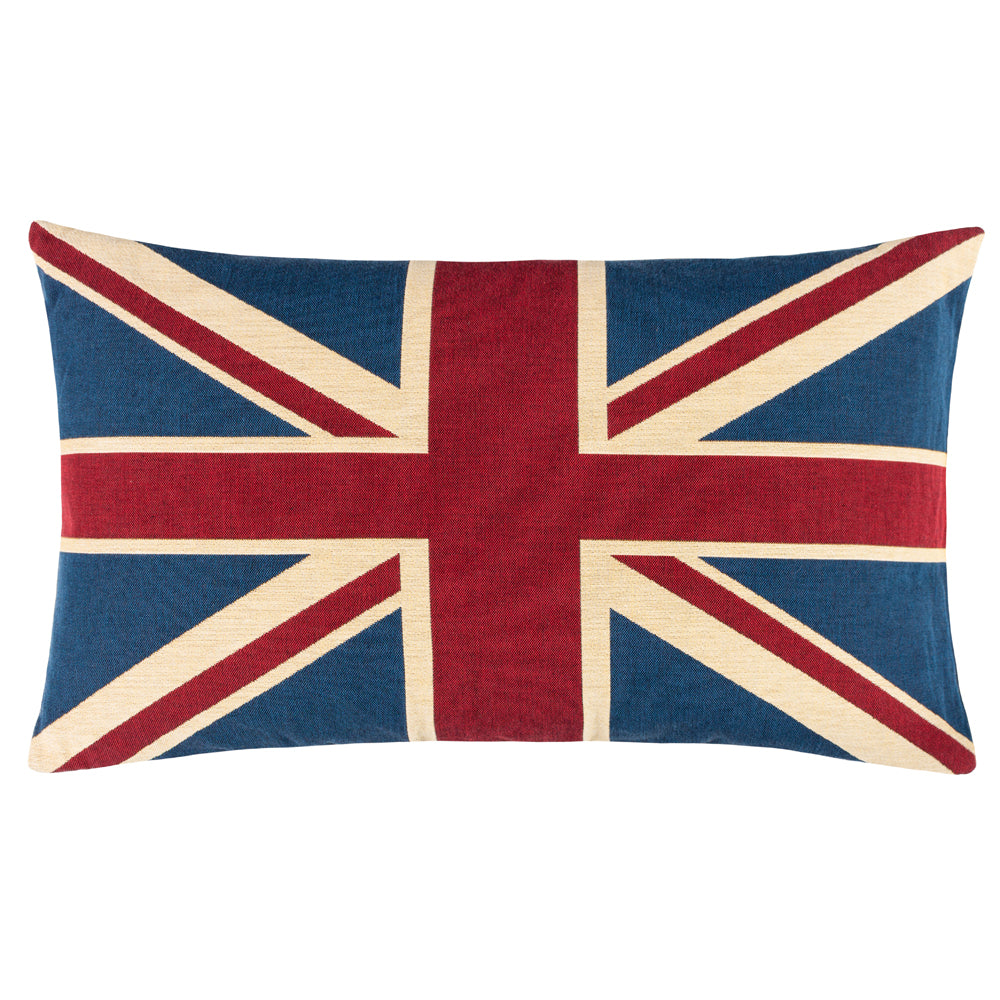 Union Jack Flag Tapestry Cushion