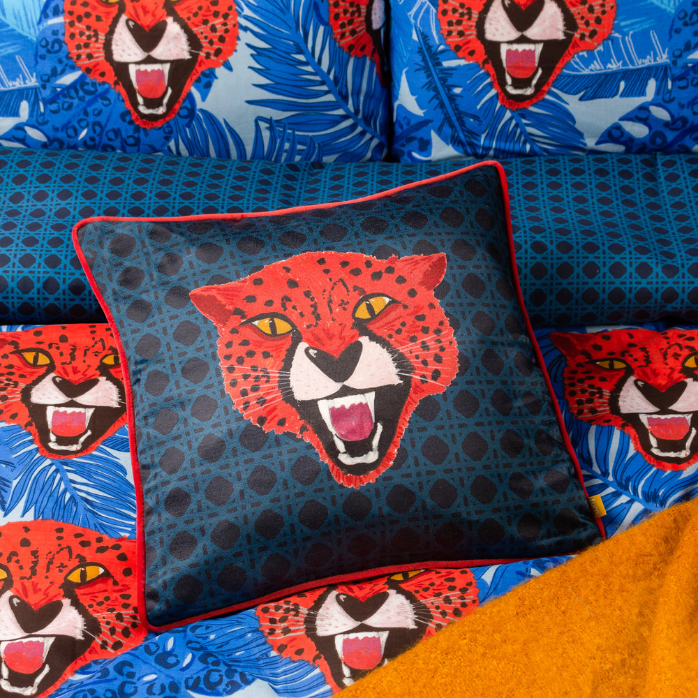 Untamed Cheetah Cushion