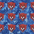 Untamed Cheetah Botanical Duvet Cover Set