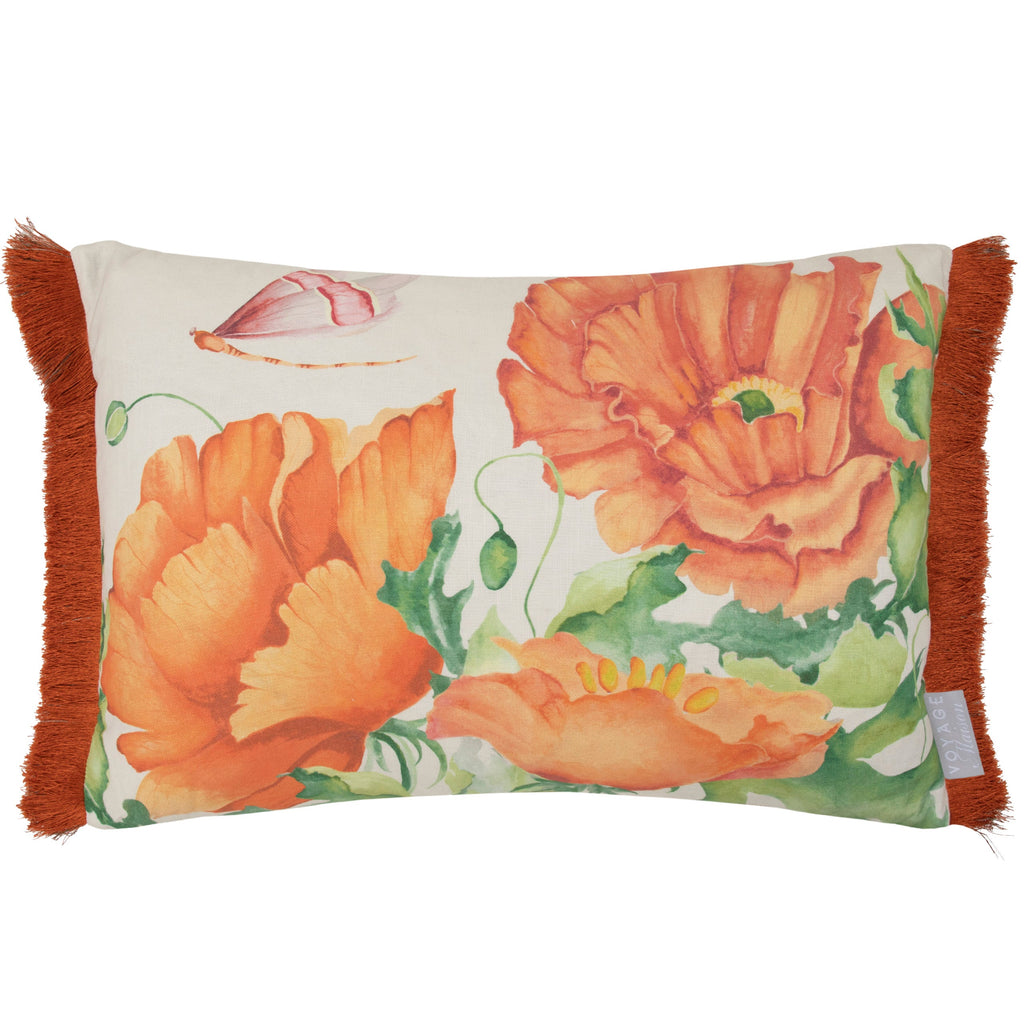 Valeria Printed Ruched Cushion
