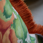 Valeria Printed Ruched Cushion