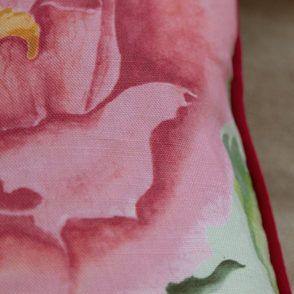 Valeria Printed Piped Cushion