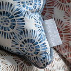 Vali Printed Piped Cushion