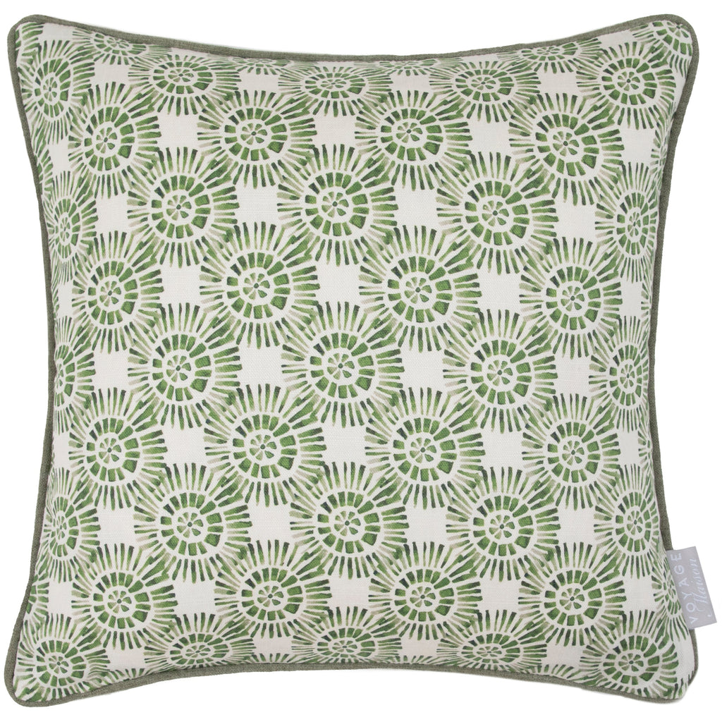 Vali Printed Piped Cushion