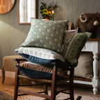 Vali Printed Piped Cushion