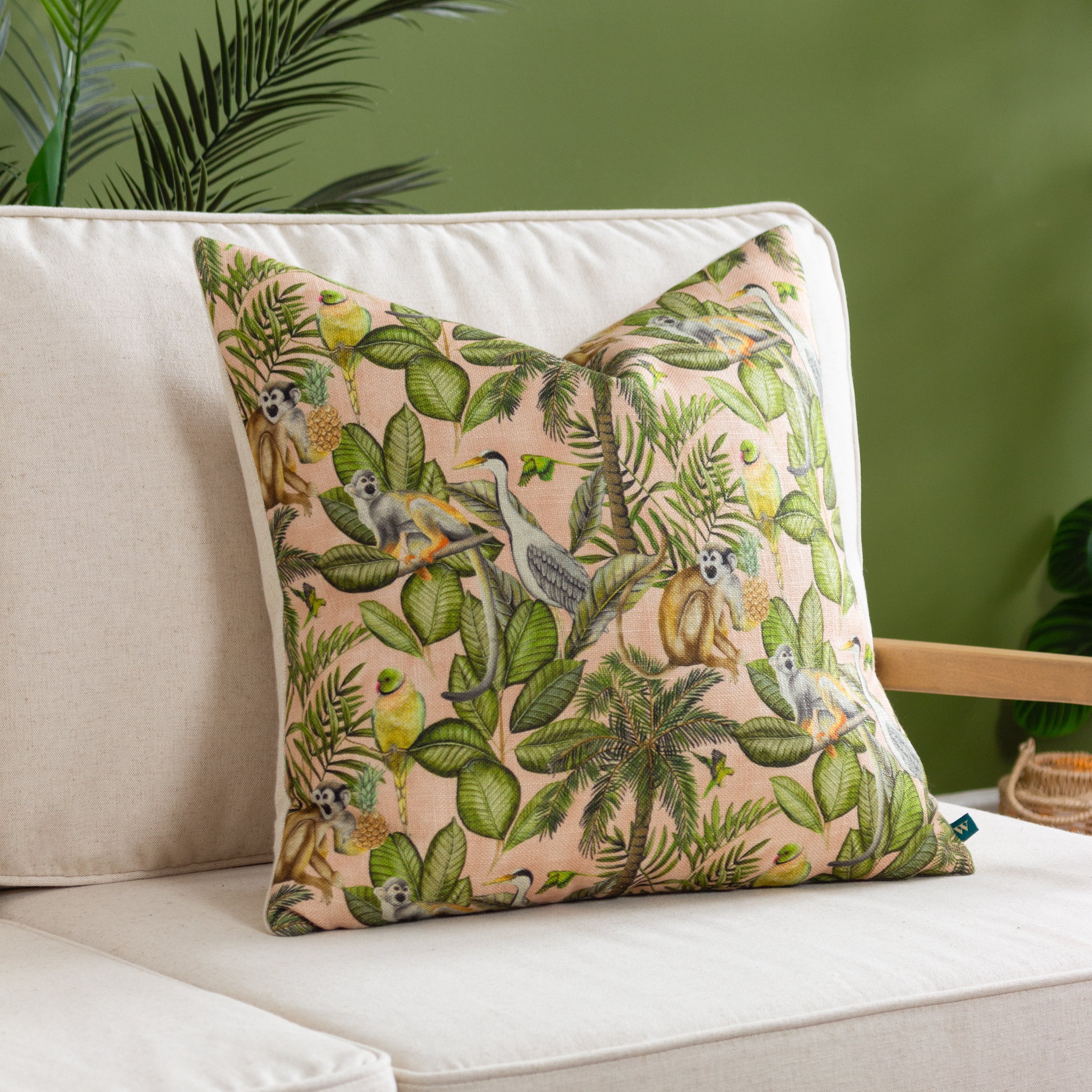 Valera Tomai Jungle Tropical Cushion