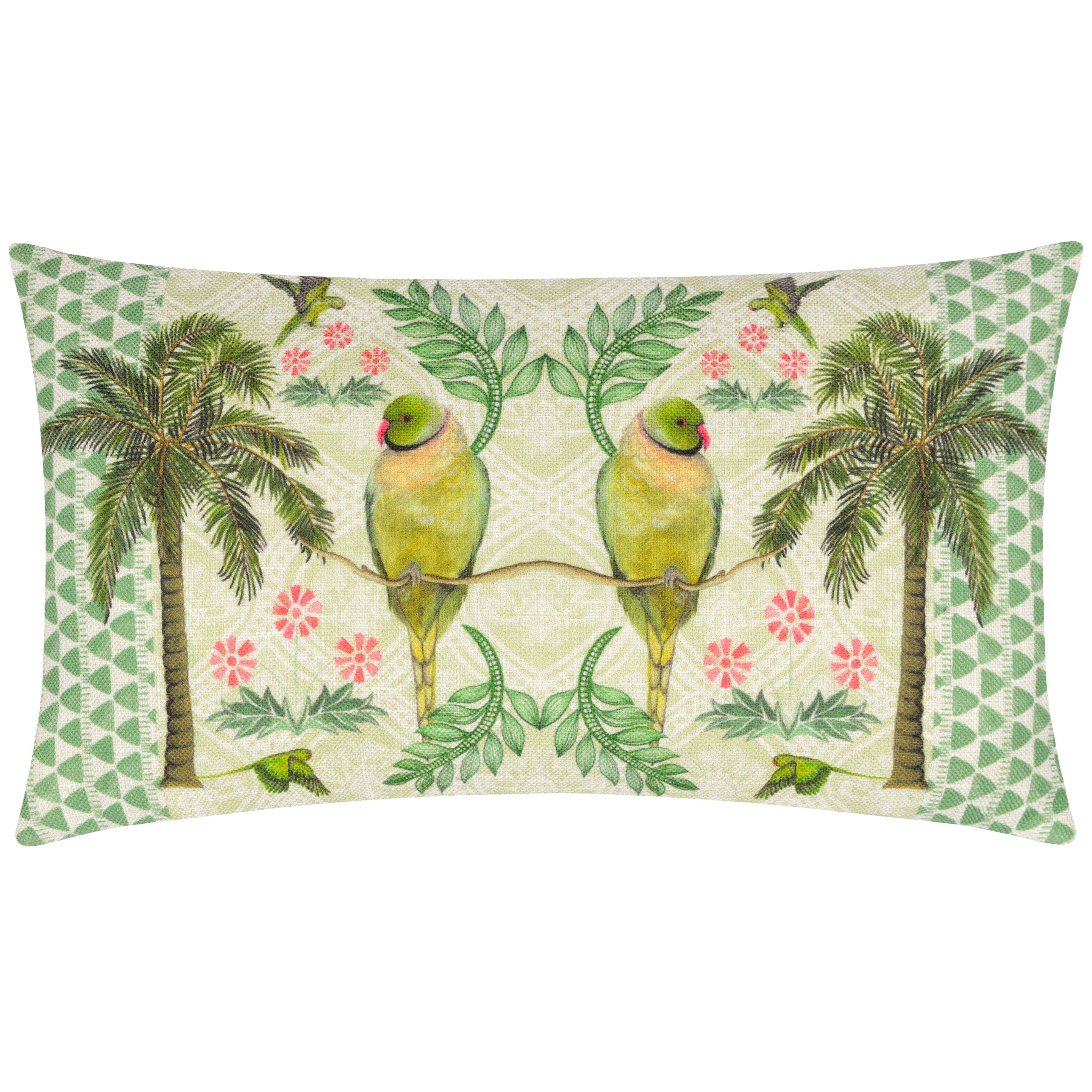 Valera Zika Parrots Tropical Cushion