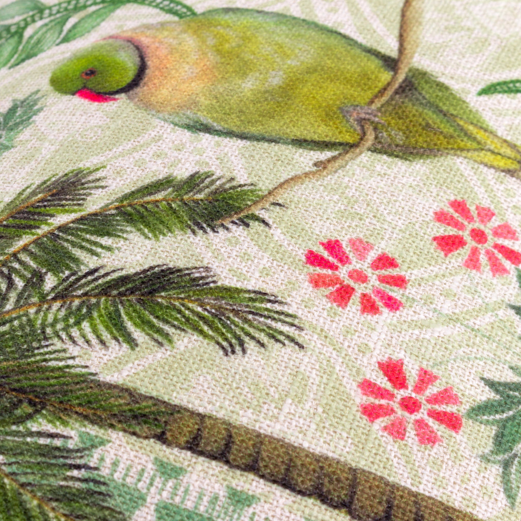 Valera Zika Parrots Tropical Cushion