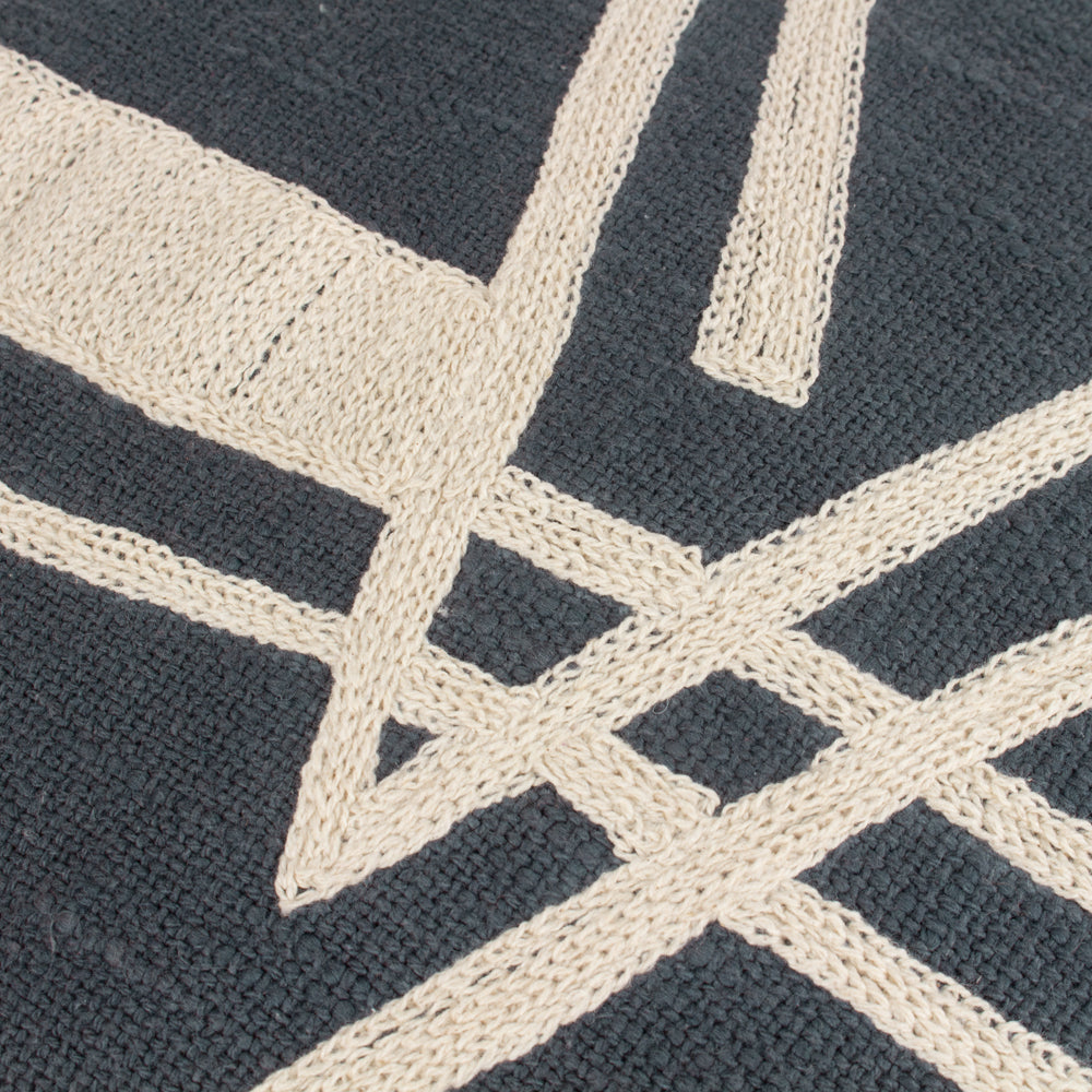 Vannes Embroidered Cushion