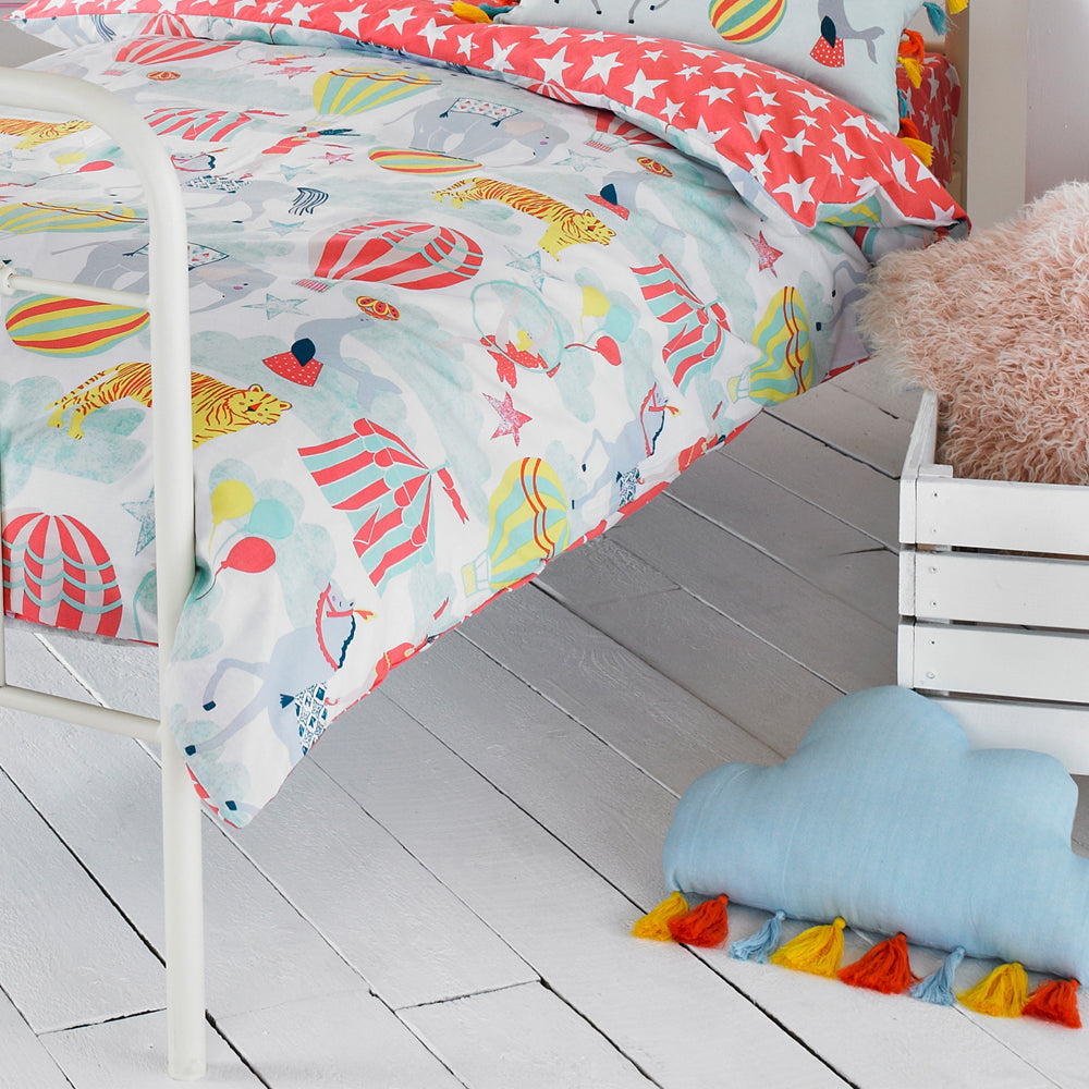 Vintage Circus Duvet Cover Set