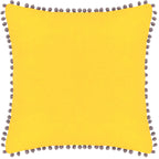 Velvet Pompom Cushion