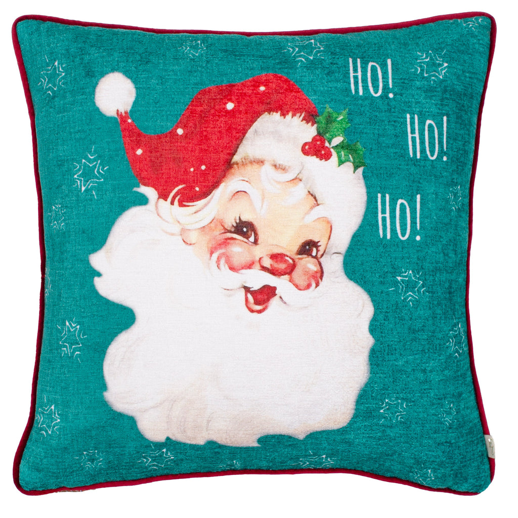 Vintage Santa Printed Cushion