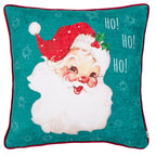 Vintage Santa Printed Cushion