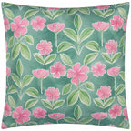 Viola Outdoor Printed Reversible Cushion  Blue