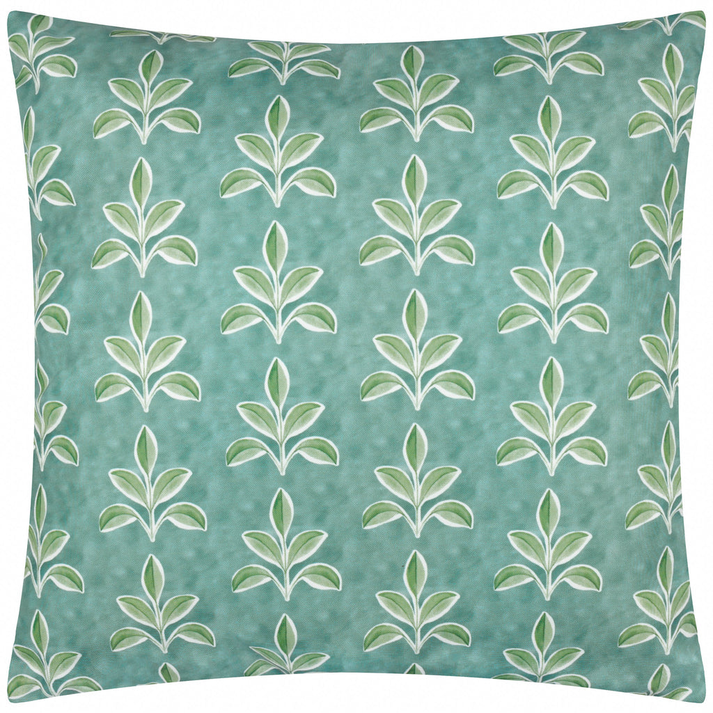 Viola Outdoor Printed Reversible Cushion  Blue