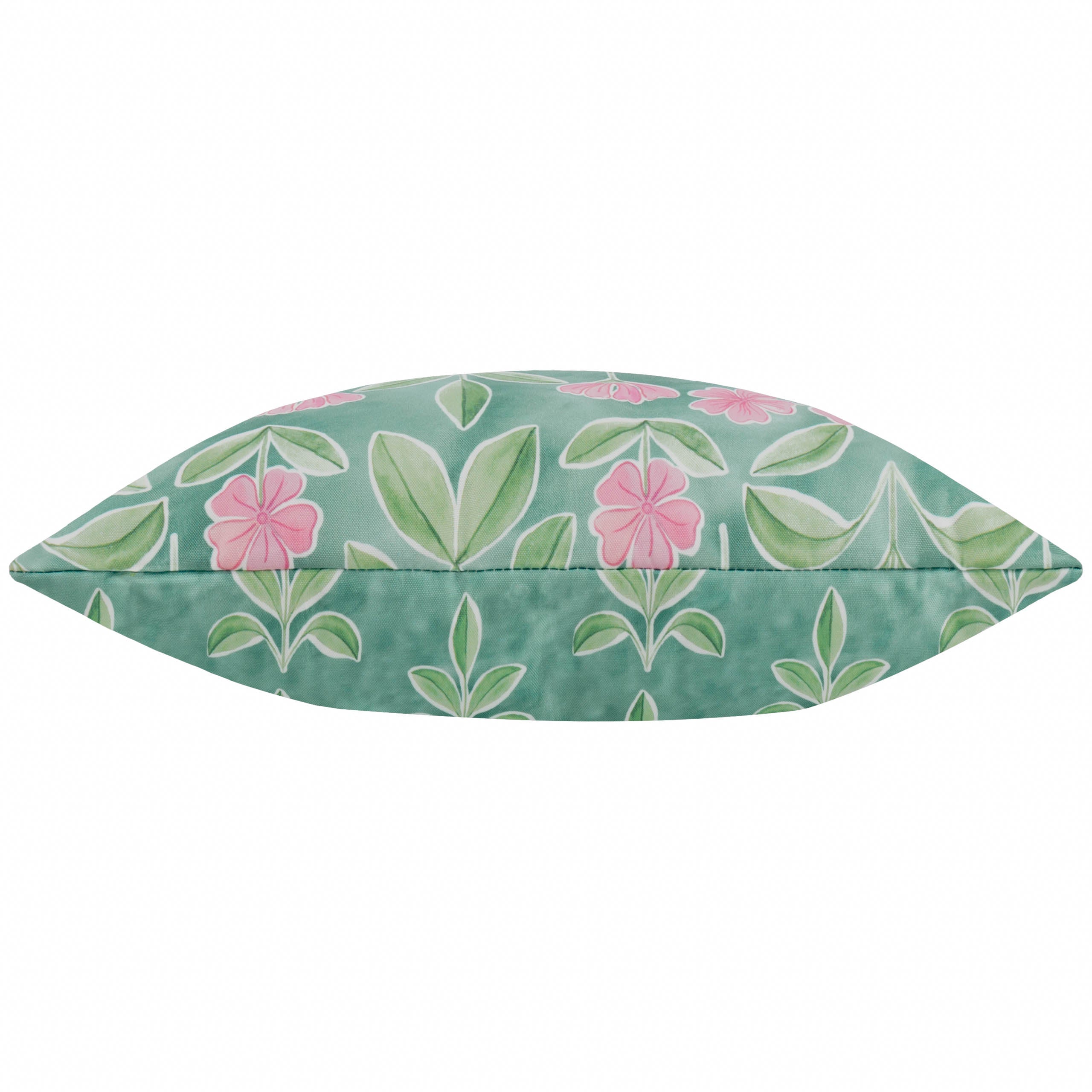 Viola Outdoor Printed Reversible Cushion  Blue