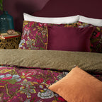 Viranai Exotic Floral Duvet Cover Set