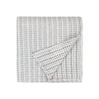 Waffle Textured 100% Cotton Bedspread