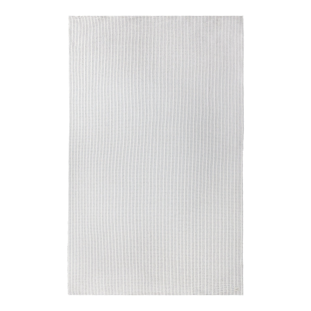 Waffle Textured 100% Cotton Bedspread