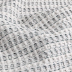 Waffle Textured 100% Cotton Bedspread