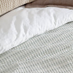 Waffle Textured 100% Cotton Bedspread