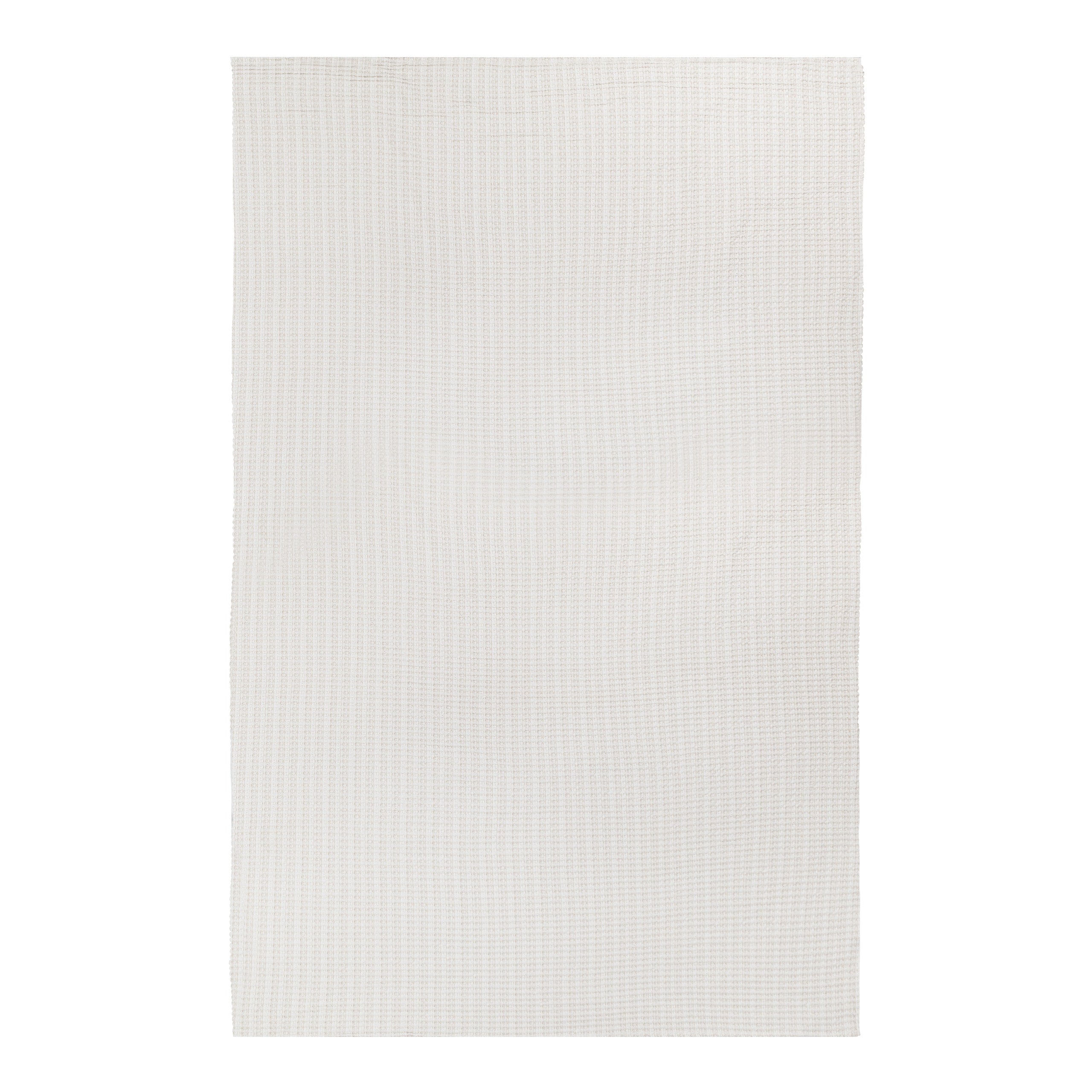 Waffle Textured 100% Cotton Bedspread