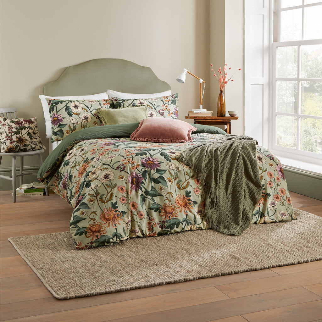 Wallflower Botanical Duvet Cover Set