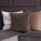 Waterfall Embroidered Cushion