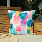 Watercolours Outdoor Cushion
