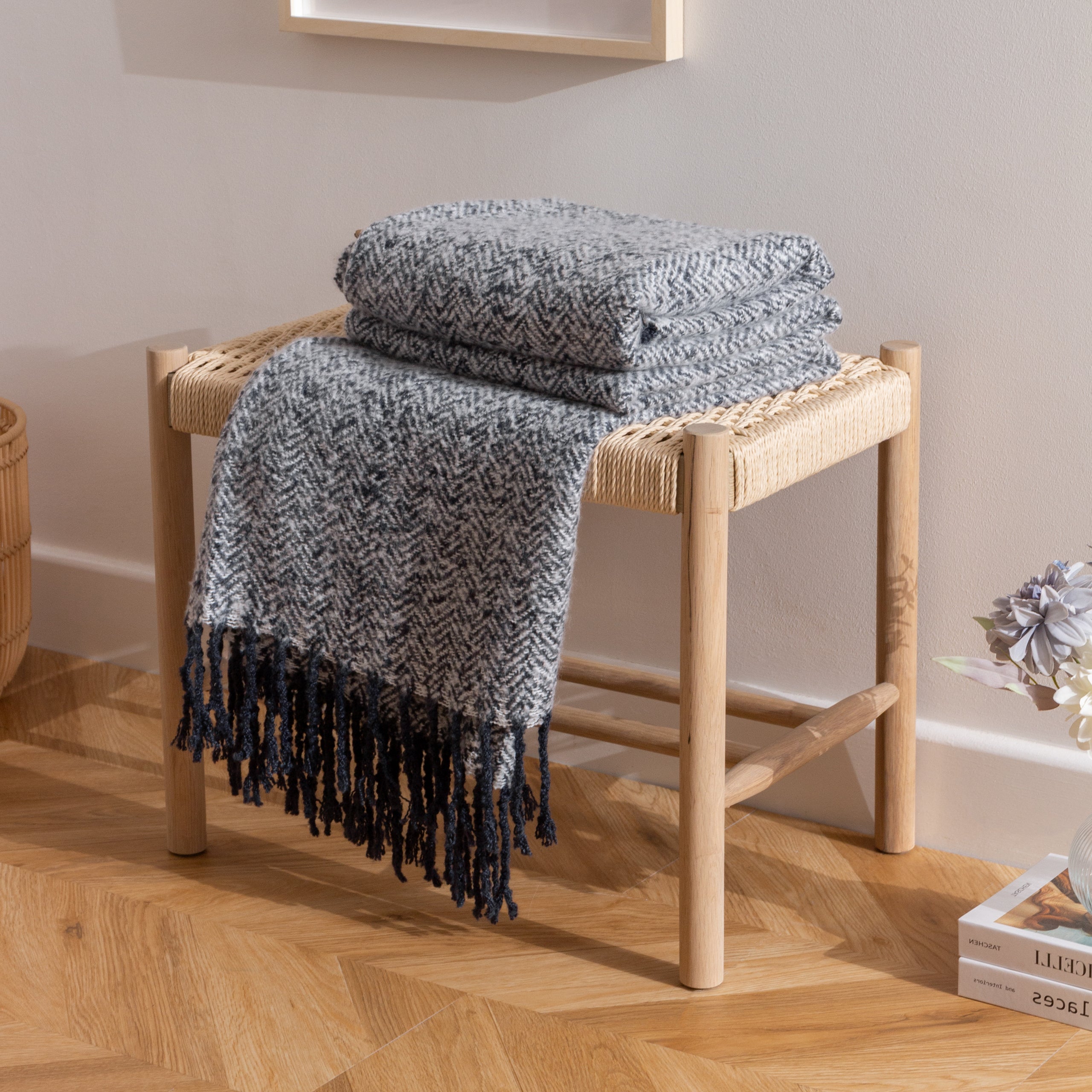 Weaver Herringbone Throw