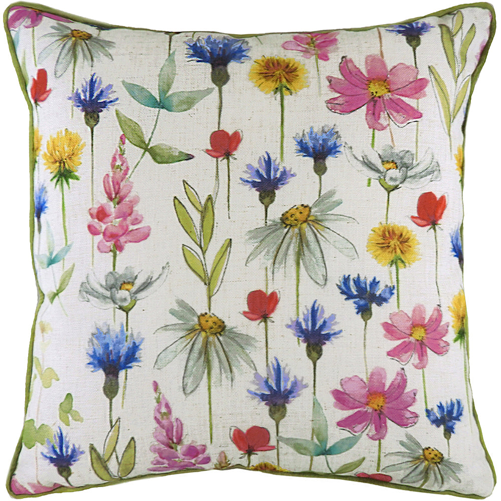 Wild Flowers Sophia Square Cushion