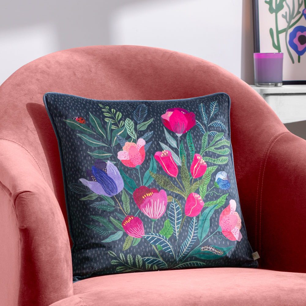 Wild Garden Posies Cushion