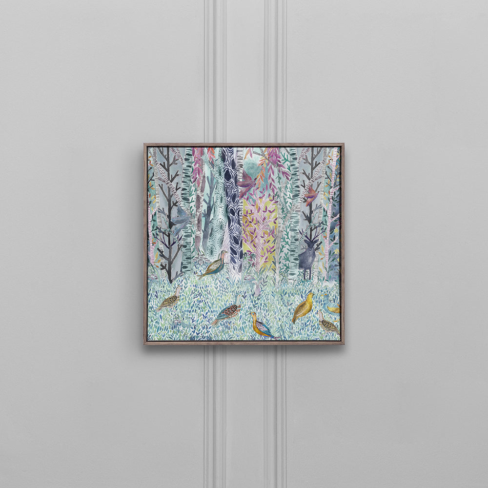 Whimsical Tale Framed Canvas