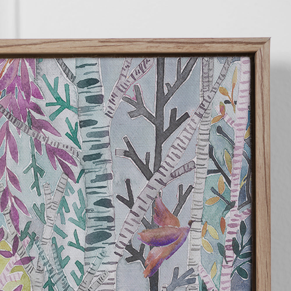 Whimsical Tale Framed Canvas