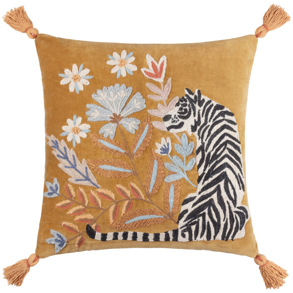 White Tiger Cushion