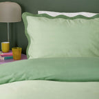 Wiggle Scalloped Duvet Cover Set