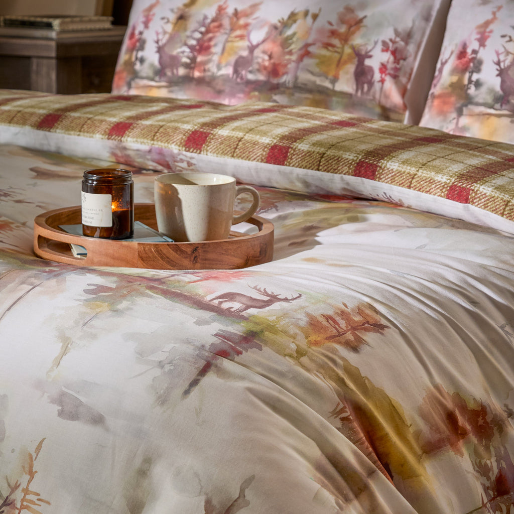 Wilderness 100% Cotton Reversible Duvet Cover Set