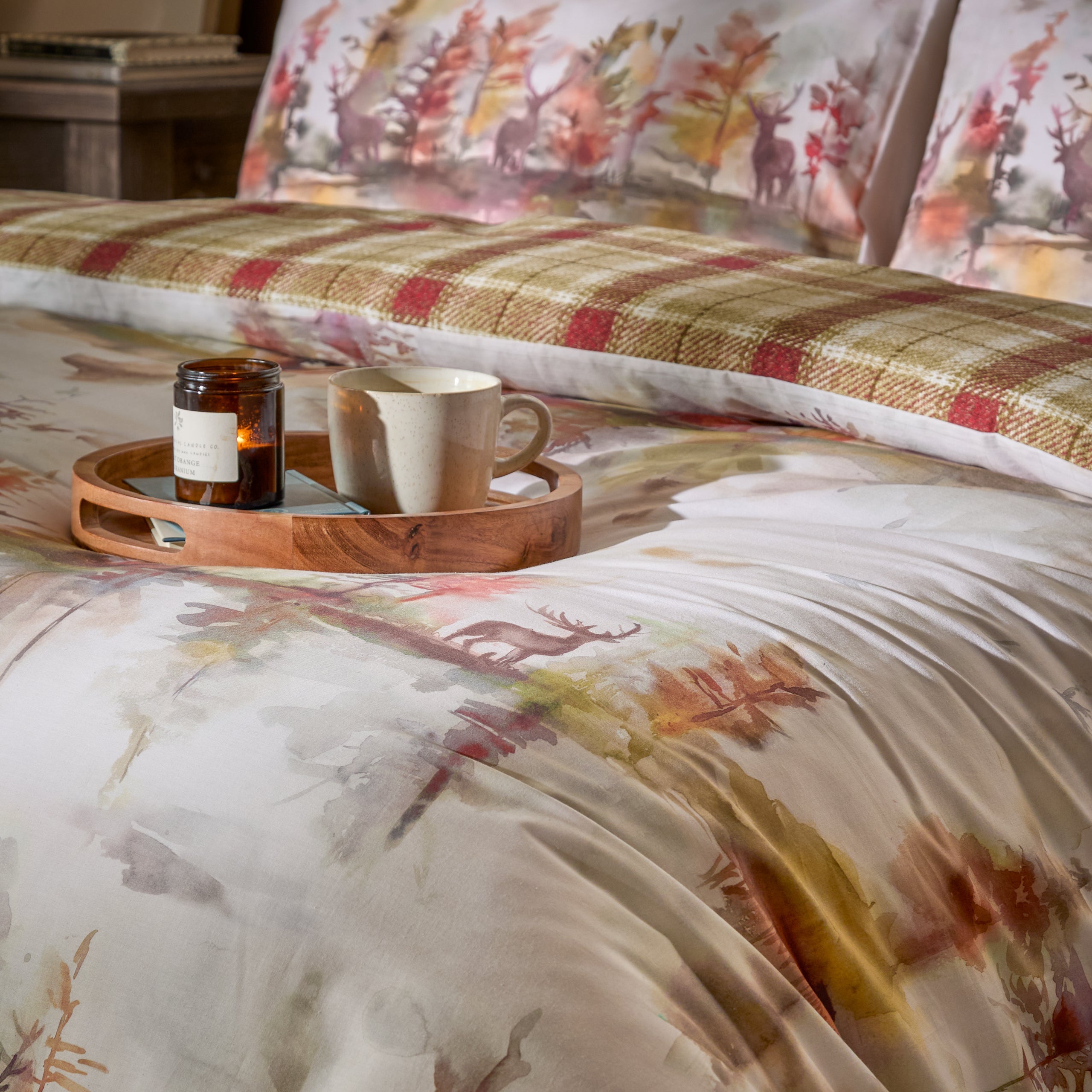 Wilderness 100% Cotton Reversible Duvet Cover Set