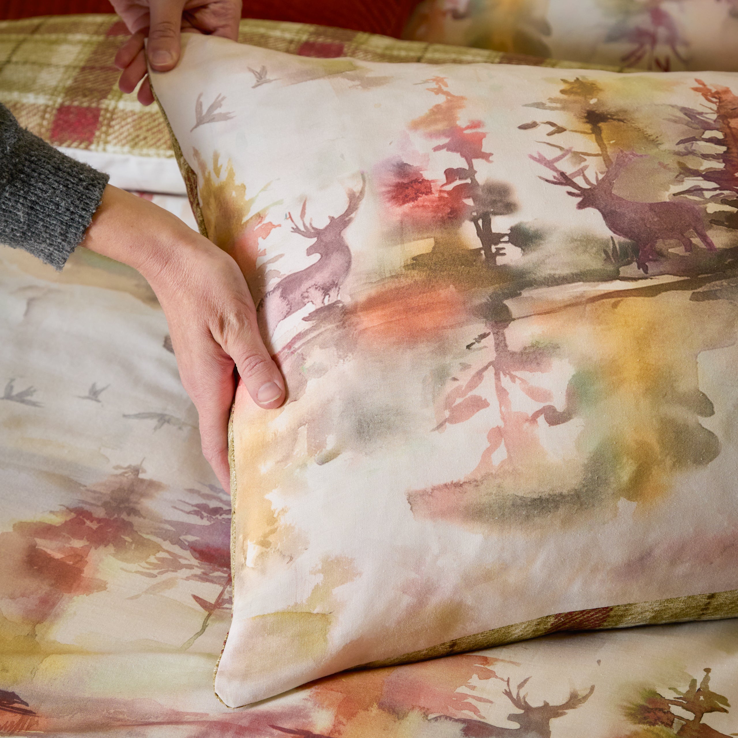 Wilderness 100% Cotton Reversible Duvet Cover Set