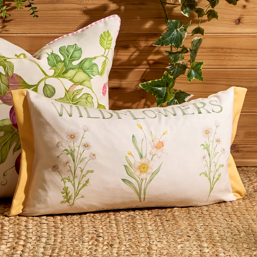 Wildflowers Printed Outdoor Cushion