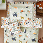 Wildlife Animal Reversible Duvet Cover Set