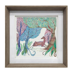 Willow Woods Framed Print