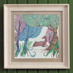 Willow Woods Framed Print