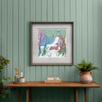 Willow Woods Framed Print