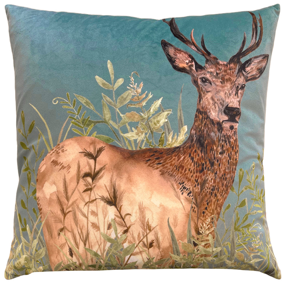 Willow Stag Cushion