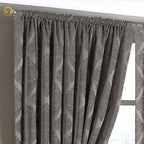 Winchester Jacquard Pencil Pleat Curtains