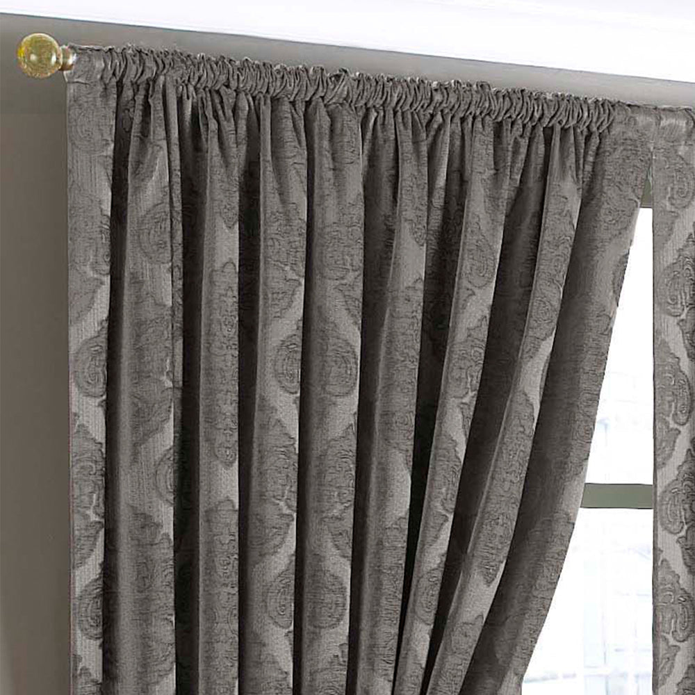 Winchester Jacquard Pencil Pleat Curtains