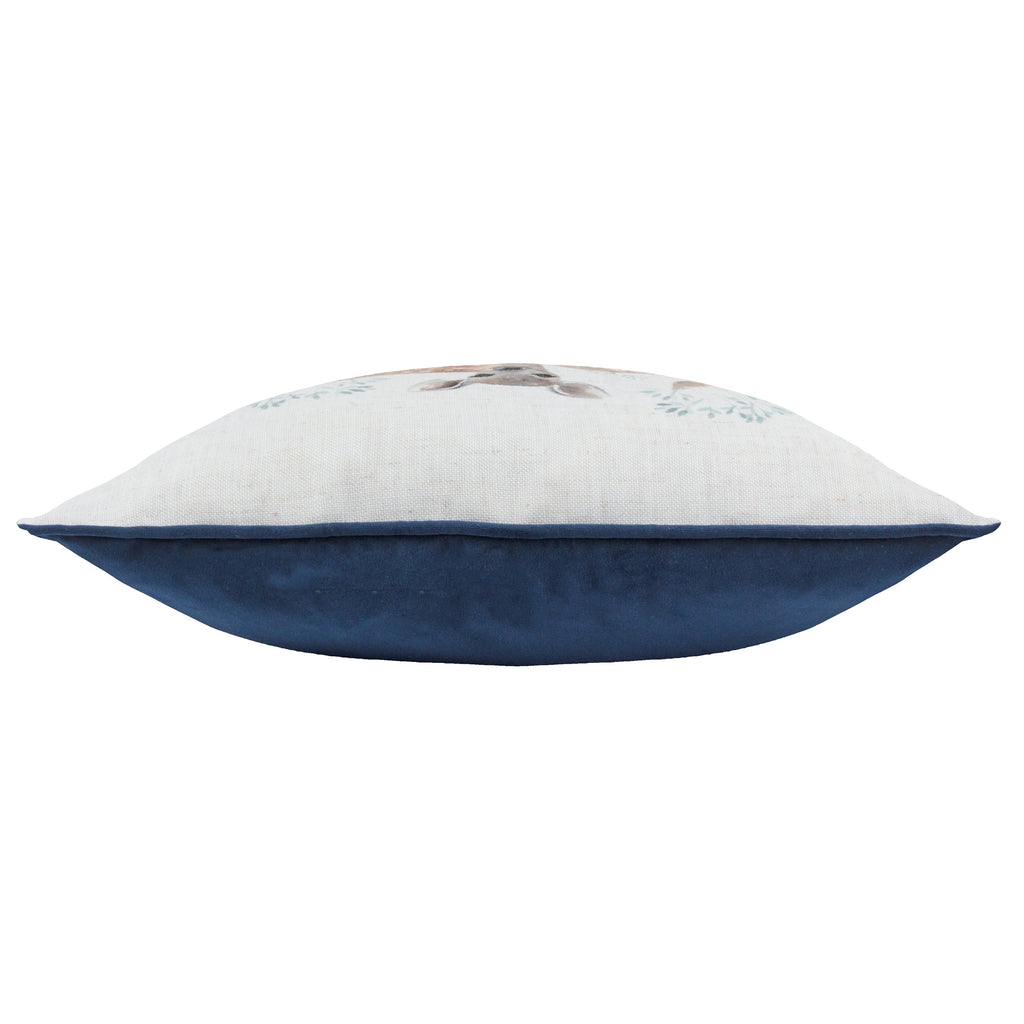 Winter Fawns Printed Cushion