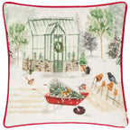 Winter Garden Printed Cushion
