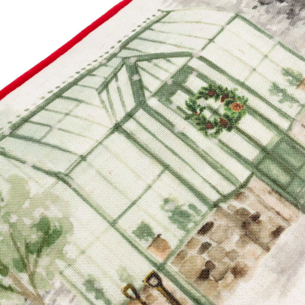 Winter Garden Printed Cushion